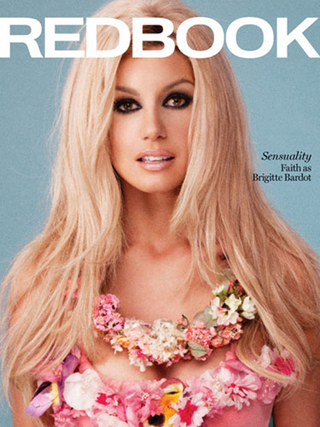 Illustration for article titled Faith Hill's New Redbook Cover: Photoshopped Again!